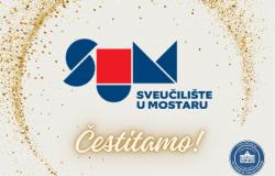 Čestitka Sveučilištu u Mostaru u povodu 46. godišnjice