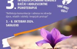 Treći internacionalni i interdisciplinarni kongres dječije i adolescentne psihoterapije “THINK ABOUT YOUth”