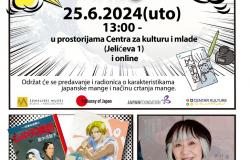 Radionica i predavanje o mangama – Machiko Satonaka i Majo Pavlović