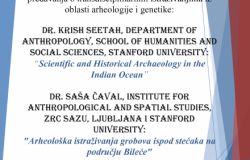 Dva predavanja o transdisciplinarnim istraživanjima iz oblasti arheologije i genetike na Institutu za genetičko inženjerstvo i biotehnologiju UNSA