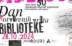 Dan otvorenih vrata Biblioteke Akademije likovnih umjetnosti UNSA