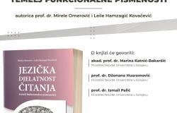 Promocija knjige "Jezička djelatnost čitanja - temelj funkcionalne pismenosti" autorica prof. dr. Mirele Omerović i Leile Hamzagić Kovačević