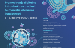 DARIAH – BiH: Univerzitet u Sarajevu organizira događaj promoviranja digitalne infrastrukture u oblasti humanističkih nauka i umjetnosti