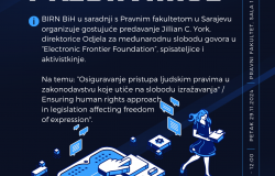 NAJAVA | Gostujuće predavanje Jillian C. York, direktorice Odjela za međunarodnu slobodu govora u “Electronic Frontier Foundation”, spisateljice i aktivistkinje