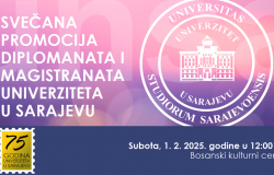 Univerzitet u Sarajevu u subotu promovira 3633 diplomantice i diplomanta, magistrantice i magistranta!