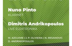 Koncert profesora ESMAE Porto u Sarajevu: Klarinetist Nuno Pinto i kompozitor Dimitris Andrikopoulos u Galeriji BKC-a 