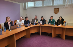 Studenti Fakulteta za saobraćaj i komunikacije UNSA na praktičnim vježbama u laboratoriji za željeznički saobraćaj na Univerzitetu u Žilini