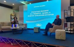 Promovirana knjiga "Fleksigurnost na tržištu rada i radno zakonodavstvo" autora prof. dr. Mehmeda Hadžića |  36. Internacionalni sarajevski sajam knjiga