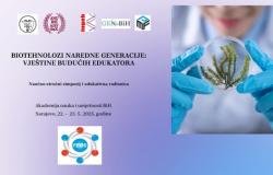 NAJAVA | Naučno-stručni simpozij: "Biotehnolozi nove generacije – Vještine budućih edukatora"