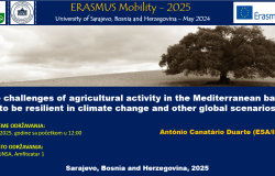 Gostujuće predavanje prof. Antónia Canatária Duartea o održivoj poljoprivredi na Poljoprivredno-prehrambenom fakultetu UNSA