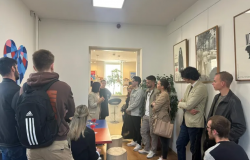 Studenti i studentice Međunarodnih odnosa i diplomatije Fakulteta političkih nauka UNSA posjetili Francuski institut u Sarajevu