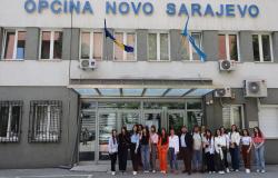 Studenti Arhitektonskog fakulteta UNSA posjetili Općinu Novo Sarajevo i predstavili svoje radove i idejna rješenja vezana za unapređenje prostora u kontekstu zdravlja i arhitekture