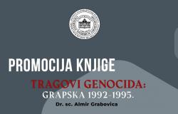 Promocija knjige “Tragovi genocida: Grapska 1992–1995.”, autora dr. sc. Almira Grabovice