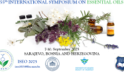 NAJAVA | 55. međunarodni simpozijum o esencijalnim uljima
