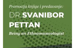 Promocija knjige "Being An Ethnomusicologist" prof. dr. Svanibora Pettana na Muzičkoj akademiji UNSA