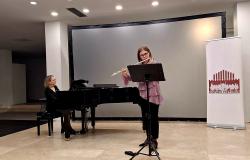 Viša ass. dr. Mirna Mlikota-Dizdarević i van. prof. mr. Dina Fejzić održale koncert za flautu i klavir u Mostaru