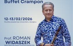 Muzička akademija Univerziteta u Sarajevu sa zadovoljstvom najavljuje seminar za studente klarineta koji će održati priznati profesor Roman Widaszek