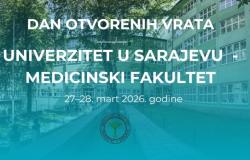 Dani otvorenih vrata Medicinskog fakulteta UNSA 2026