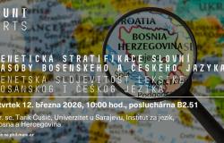 Naučni saradnik Instituta za jezik UNSA dr. Tarik Ćušić u akademskoj posjeti Odsjeku za slavistiku Filozofskog fakulteta u Brnu