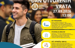 Dan otvorenih vrata Fakultet političkih nauka UNSA