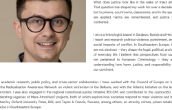 Doc. dr. Mirza Buljubašić izabran u Izvršni odbor Europskog društva za kriminologiju