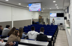 Fakultet za kriminalistiku, kriminologiju i sigurnosne studije UNSA | Informativna sesija o mobilnosti studenata s posebnim naglaskom na Erasmus+ mobilnosti za studente II godine studija