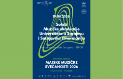 Solistice Muzičke akademije UNSA i Sarajevska filharmonija zatvaraju 19. Majske muzičke svečanosti
