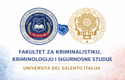 Fakultet za kriminalistiku, kriminologiju i sigurnosne studije UNSA | Otvaramo nova vrata međunarodne saradnje: potpisan Memorandum s Univerzitetom del Salento