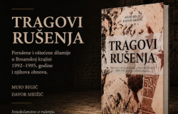 Novo izdanje Instituta: “Tragovi rušenja: porušene i oštećene džamije u Bosanskoj krajini 1992–1995. godine i njihova obnova“