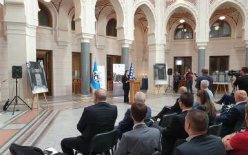 Naučni skup „Agresija na Republiku Bosnu i Hercegovinu, Opsada i odbrana Sarajeva – tri decenije poslije“ održan u Vijećnici