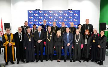 Čestitka Univerziteta u Sarajevu u povodu 45. obljetnice Sveučilišta u Mostaru