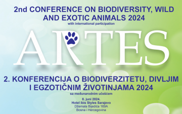 POZIV | 2. ARTES konferencija o biodiverzitetu, divljim i egzotičnim životinjama 2024