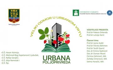 Projekat “Urbana poljoprivreda - Veliki odmor u urbanom vrtu”