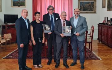 Strengthening of ties between the University of Sarajevo and Italian academic institutions | Visit of the director of the “Rome International Seminar” and the ambassador of Italy to Bosnia and Herzegovina