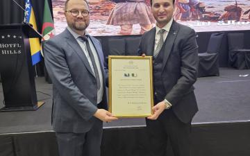 Ambasador Alžira odlikovao Katedru za arapski jezik i književnost Univerziteta u Sarajevu