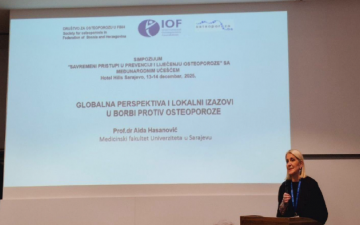 Održan simpozijum Društva za osteoporozu u FBiH pod pokroviteljstvom Međunarodne fondacije za osteoporozu (IOF)