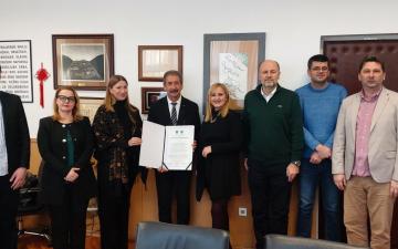 Oproštajna posjeta ambasadora Države Palestine Filozofskom fakultetu UNSA