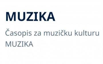 POZIV ZA RADOVE: Časopis za muzičku kulturu “Muzika” 2026   