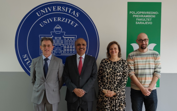 Posjeta Nj.E. Syed Qaiser Abbas Shaha, ambasadora Islamske Republike Pakistan Poljoprivredno-prehrambenom fakultetu UNSA