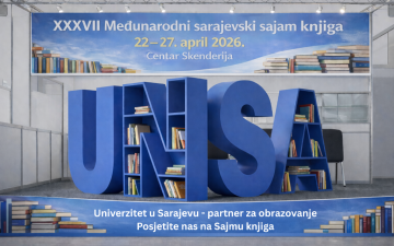 Univerzitet u Sarajevu na XXXVII Međunarodnom sarajevskom sajmu knjiga | Bogat program sa preko 40 aktivnosti