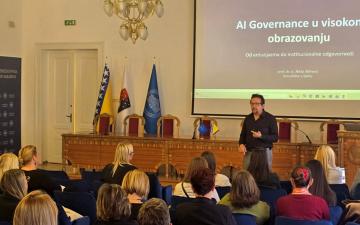 Na Univerzitetu u Sarajevu održan seminar „Responsible AI in Research“