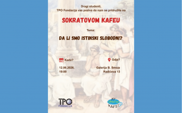 Poziv za učešće u Sokratovom kafeu