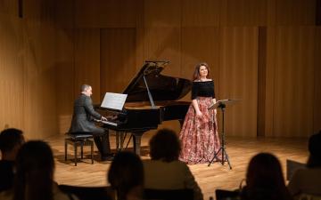 Recital sopranistice Vedrane Šimić i pijaniste Milana Lucića u okviru 19. Majskih muzičkih svečanosti 