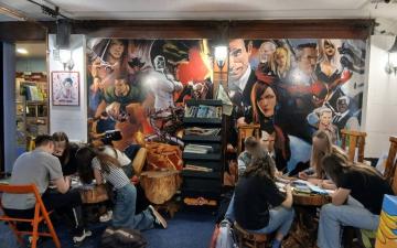 Studentica Akademije likovnih umjetnosti UNSA realizirala vannastavnu aktivnost „Strip u boji"