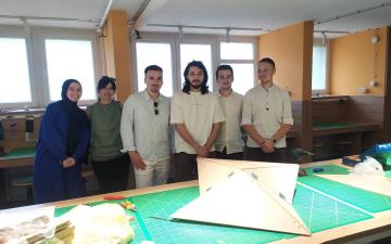 Održana radionica „Adaptivna prefabrikacija origami konstrukcija u arhitekturi“, u okviru naučno-istraživačkog projekta MODULAR