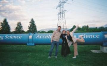 Studenti Odsjeka za fiziku Prirodno-matematičkog fakulteta UNSA u CERN-u