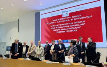 Univerzitet u Sarajevu na Rome International Seminar – univerzitetska saradnja kao put ka miru