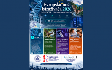 INGEB i Udruženje genetičara u BiH na Evropskoj noći istraživača 2026