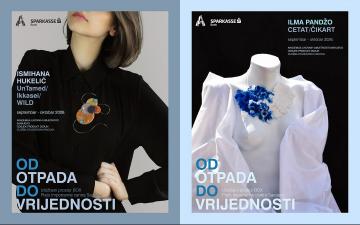 Otvorena peta u nizu izložba „Od otpada do vrijednosti“ – Ismihana Hukelić i Ilma Pandžo