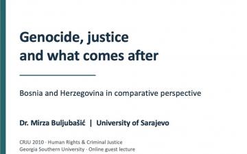 Iz Sarajeva u američku učionicu: doc. dr. Mirza Buljubašić o genocidu, pravdi i onome što dolazi poslije